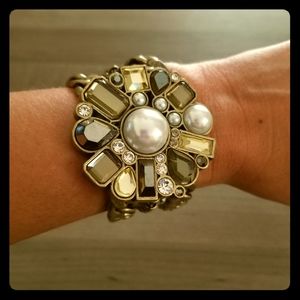 Lia Sophia Flower Bracelet